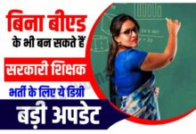 Photo of बिना BEd या बिना किसी डिग्री के शिक्षक बन सकते हैं क्या?